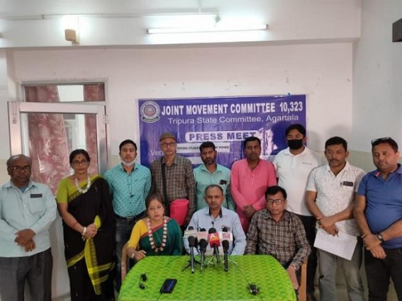 JMC to lodge FIR against Tripura Govt for 127 Terminated Teachers’ Deaths JMC to lodge FIR against Tripura Govt for 127 Terminated Teachers’ Deaths